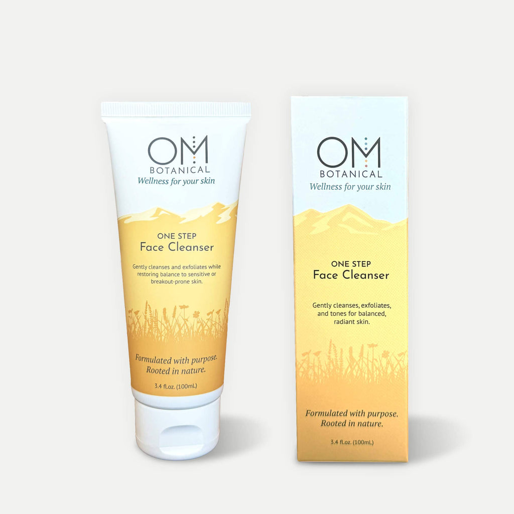 One Step Face Cleanser | Gentle Daily Exfoliating Cleanser