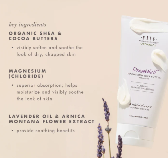 DreamWell Magnesium Shea Butter