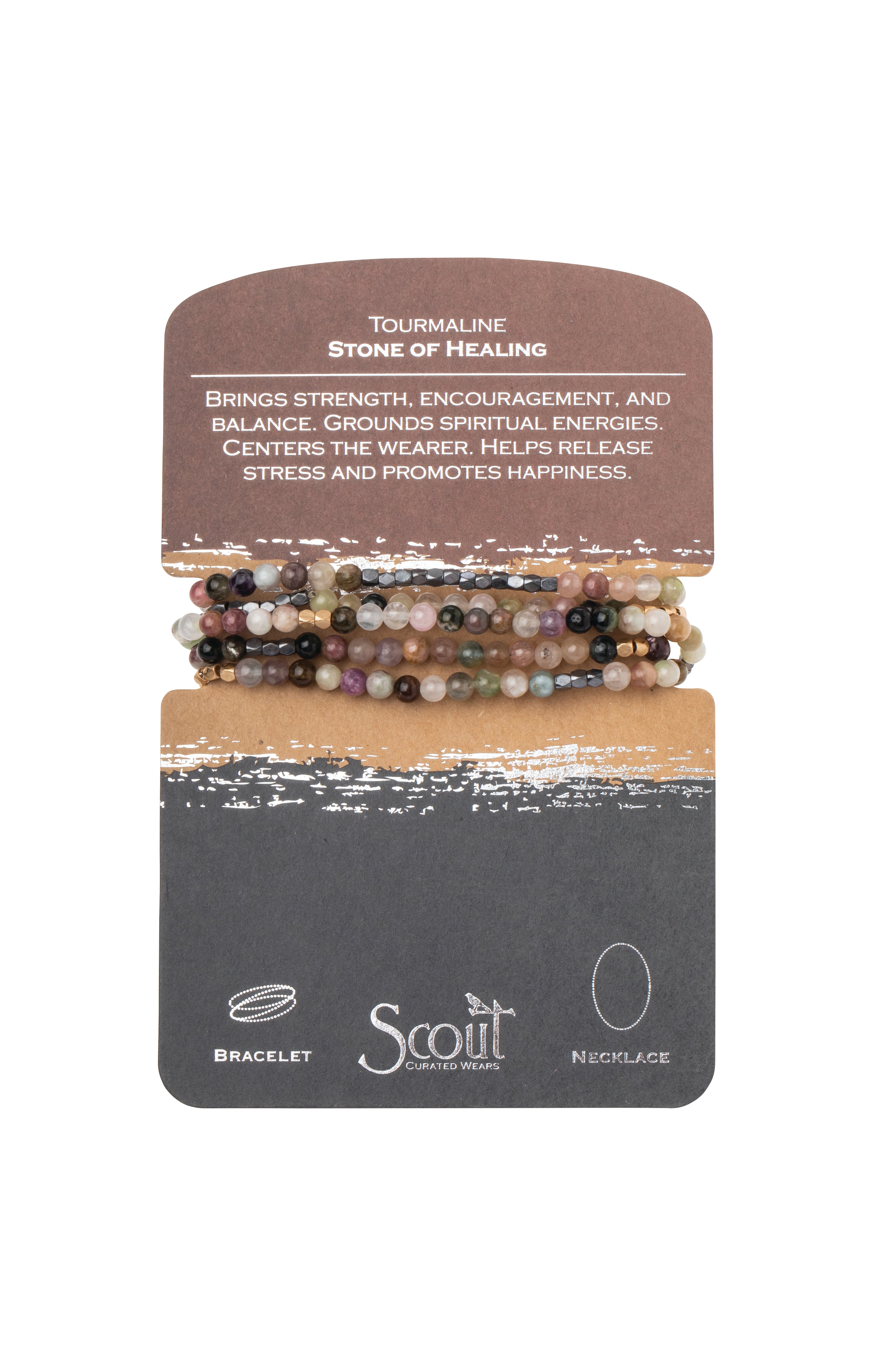 Stone Wrap Bracelet/Necklace