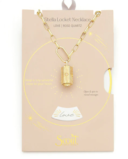 Stella Locket Necklace