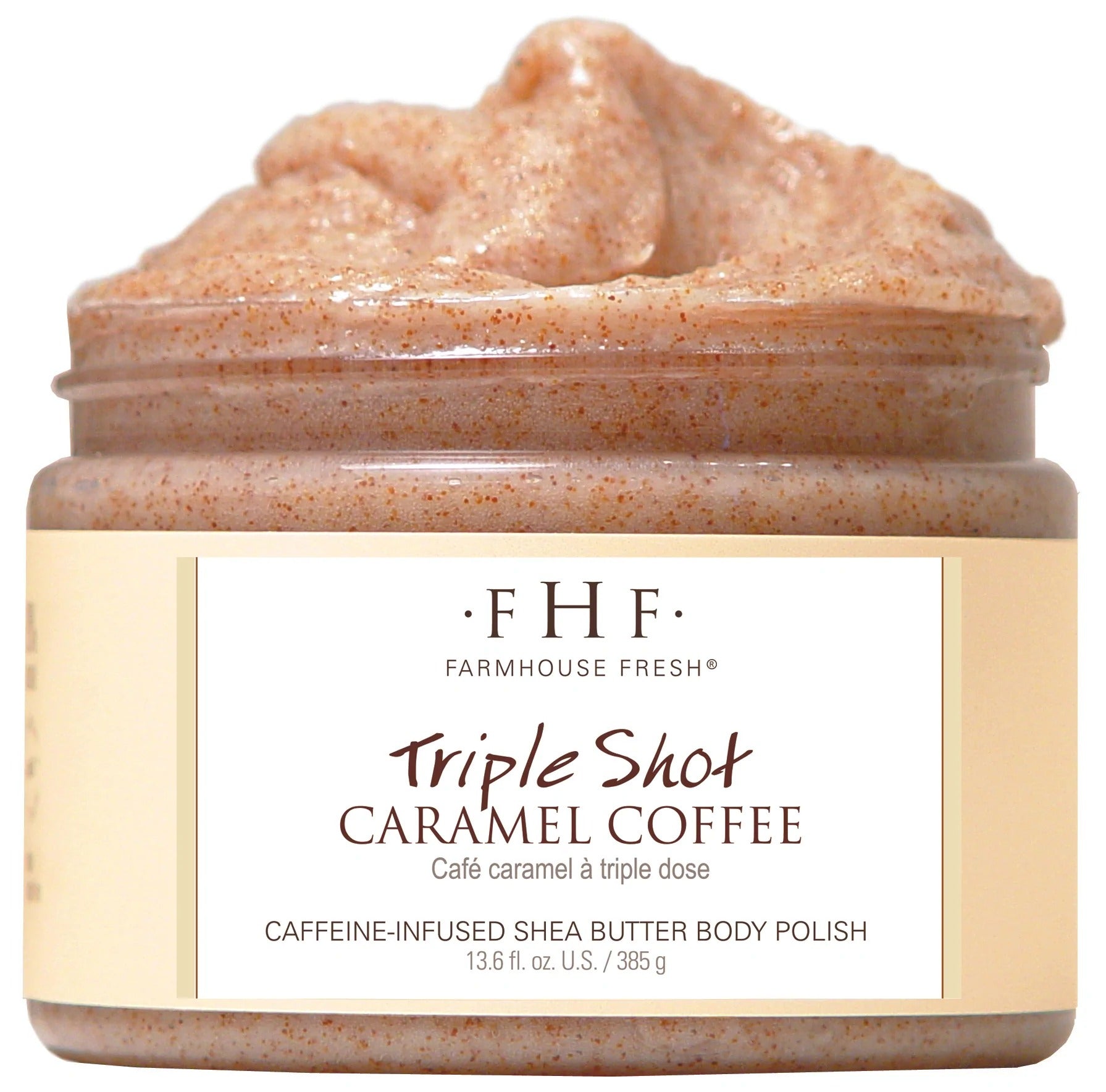 Tripple Shot Caramel Coffee Shea Sugar Scrub