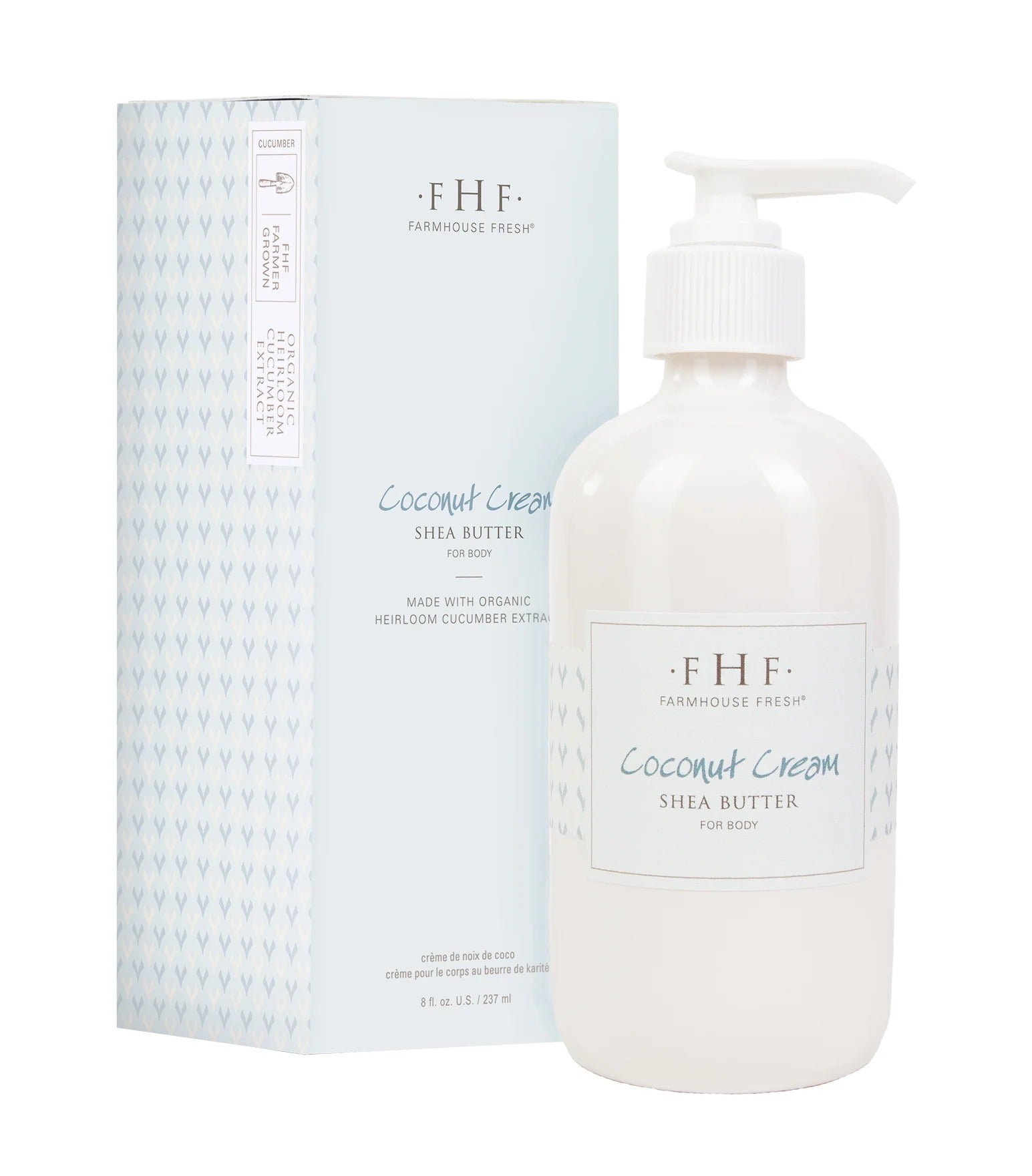 Coconut Cream Shea Cream - 8oz Pump Top