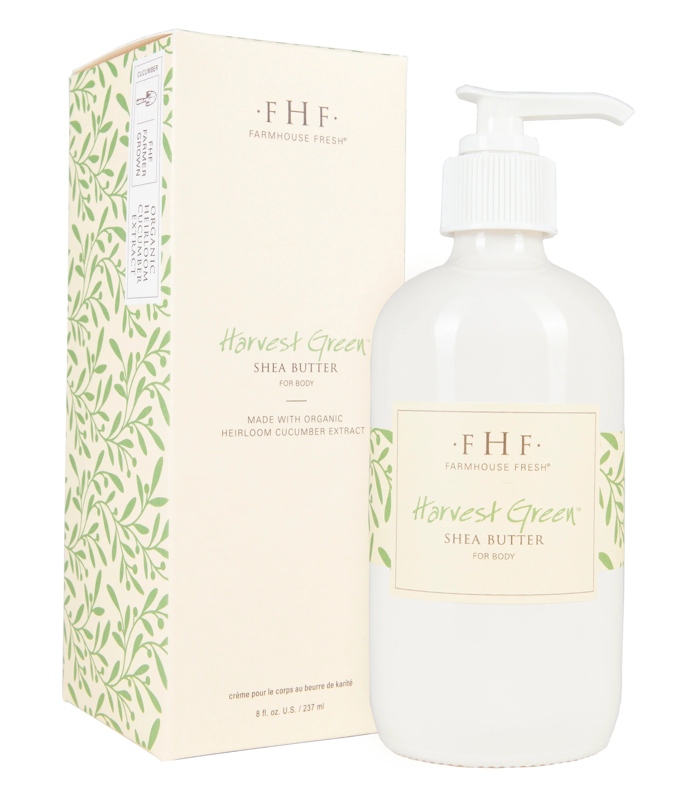 Harvest Green Shea Body Butter - 8oz Pump Top